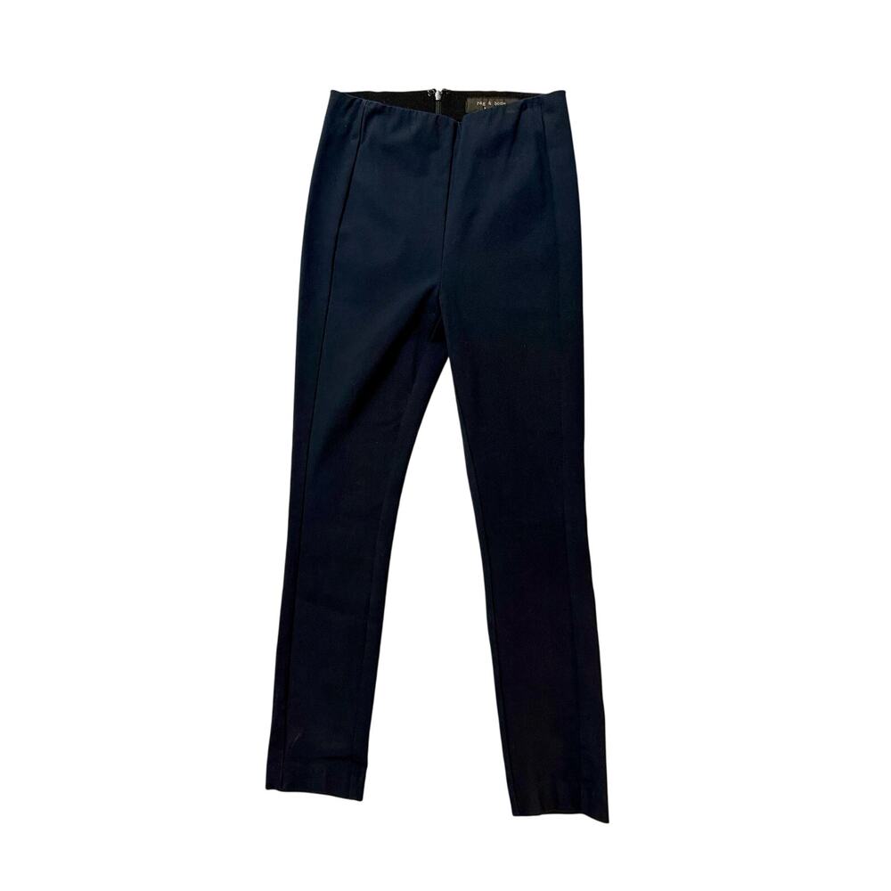Rag & Bone New York Women’s Navy Blue Slim Tailored Trousers – Size 0